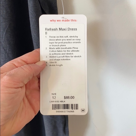 lululemon athletica Dresses & Skirts - NEW WITH TAGS lululemon refresh dress sz 12
